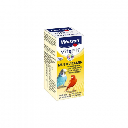 Farmacie Pasari Exotice - Vitakraft Vita Fit Multivitamine pentru pasari 10 ml