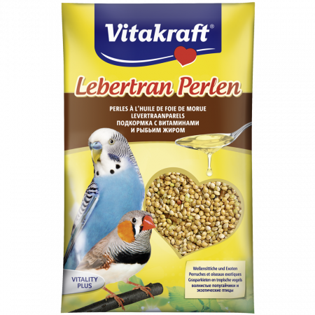 Farmacie Pasari Exotice - Vitamine pentru pasari, Vitakraft Perus Lebertran 20 g