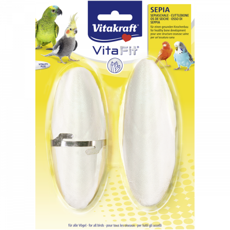 Farmacie Pasari Exotice - Vitamine pentru pasari, Vitakraft Vita Fit Os Sepia 2 buc - 20 g