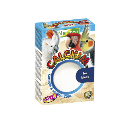 Farmacie Pasari Exotice - Nestor Cub de calciu și minerale pentru pasari,  XXL, 100g