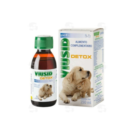 Suplimente nutritive, vitamine - Viusid Pets DETOX pentru caini si pisici, Catalysis, 30 ml
