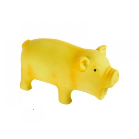 Caini - Jucarie din cauciuc moale pentru caini, porc REMY Pigs M-PETS, 13,5x5,5x7,5 cm