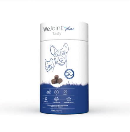 Caini - WeJoint Plus Tasty Small Breeds and Cats, 30 comprimate masticabile