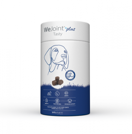 Caini - WeJoint Plus Tasty Large Breed, 30 comprimate masticale