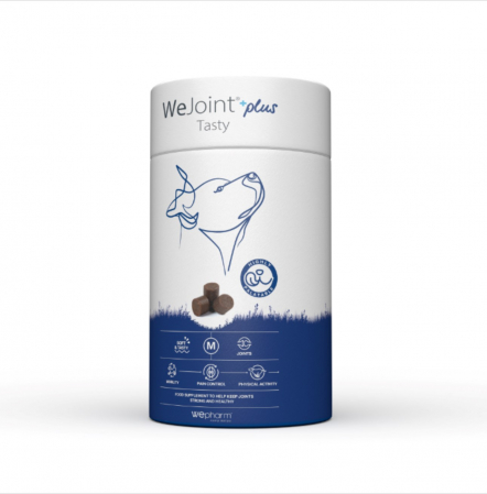 Caini - WeJoint Plus Tasty Medium Breed, 30 comprimate masticabile