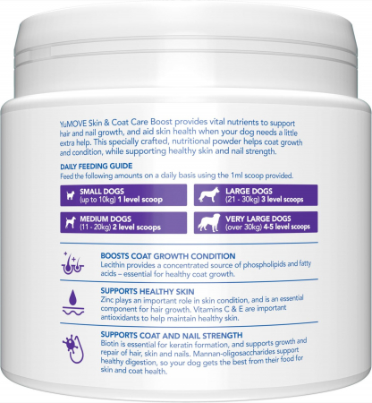 YuMOVE Skin&Coat Stimulator de creștere a părului și balsam pentru câini 91.5gr [3]