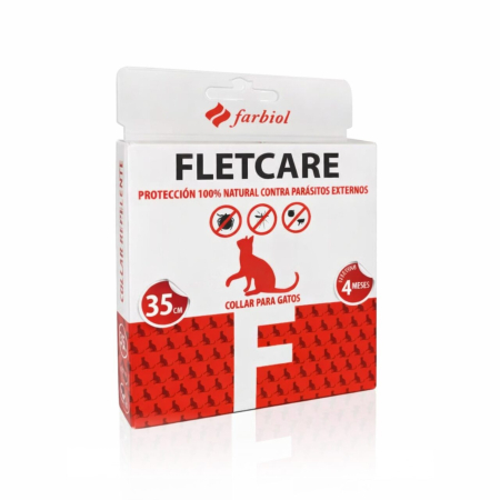 Deparazitare externa - Zgarda antiparazitara FLETCARE 35 cm pisica