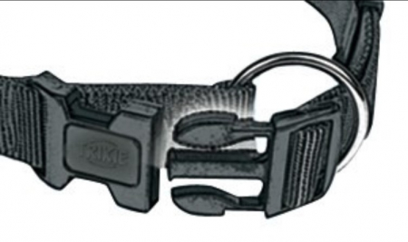 Zgarda Chinga Clasic Reglabil 35-55 cm/20 mm Negru [1]