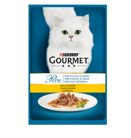 GOURMET PERLE CU PUI ÎN SOS, 85g 85 g