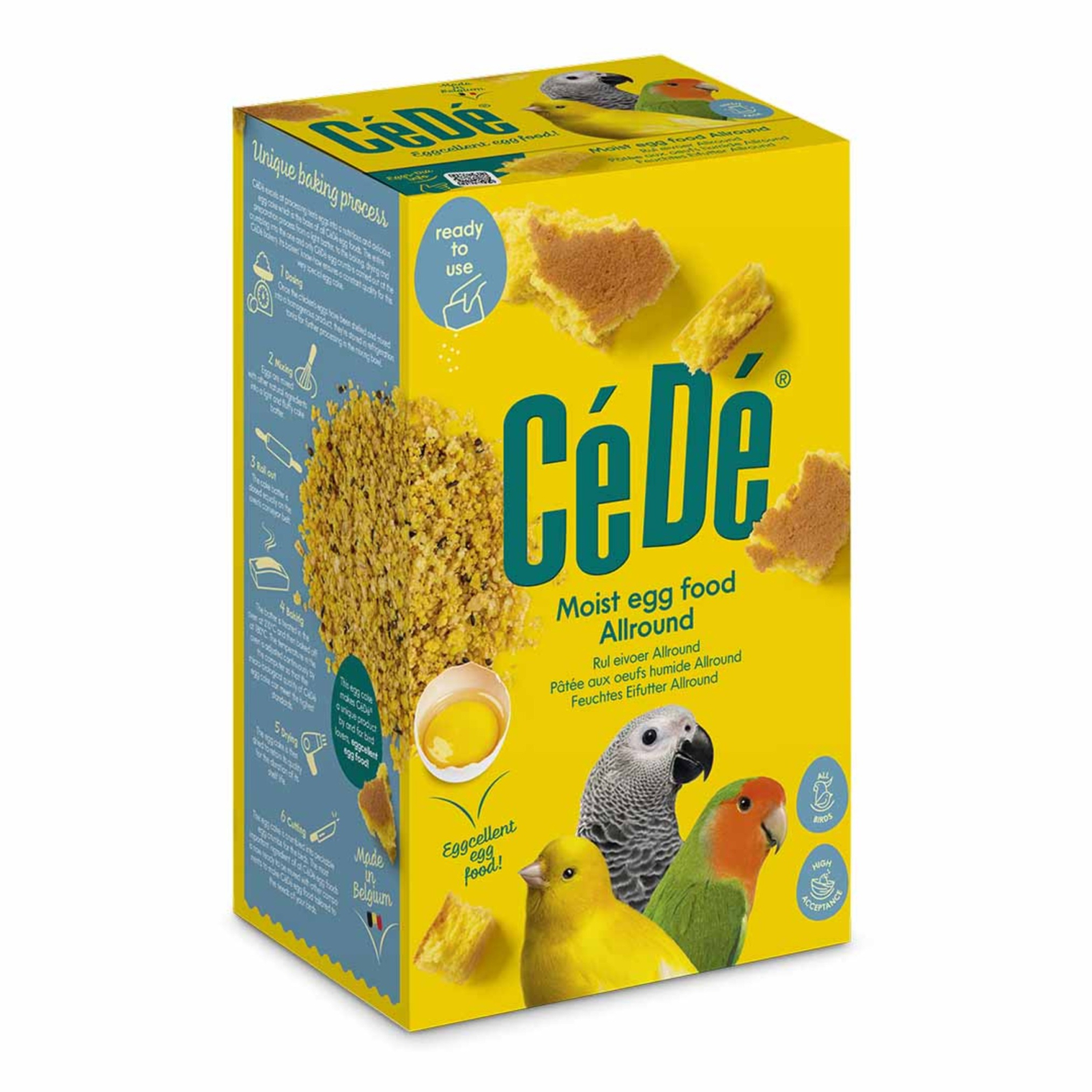 Hrana Umeda cu Oua Pentru Pasari Exotice, 5 kg 5 kg