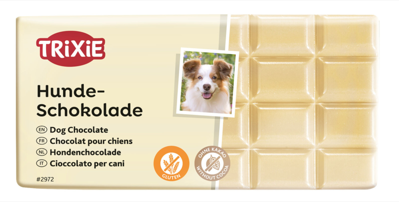 Ciocolata Alba Cu Vitamine Pentru Caini, 100 g 100 g