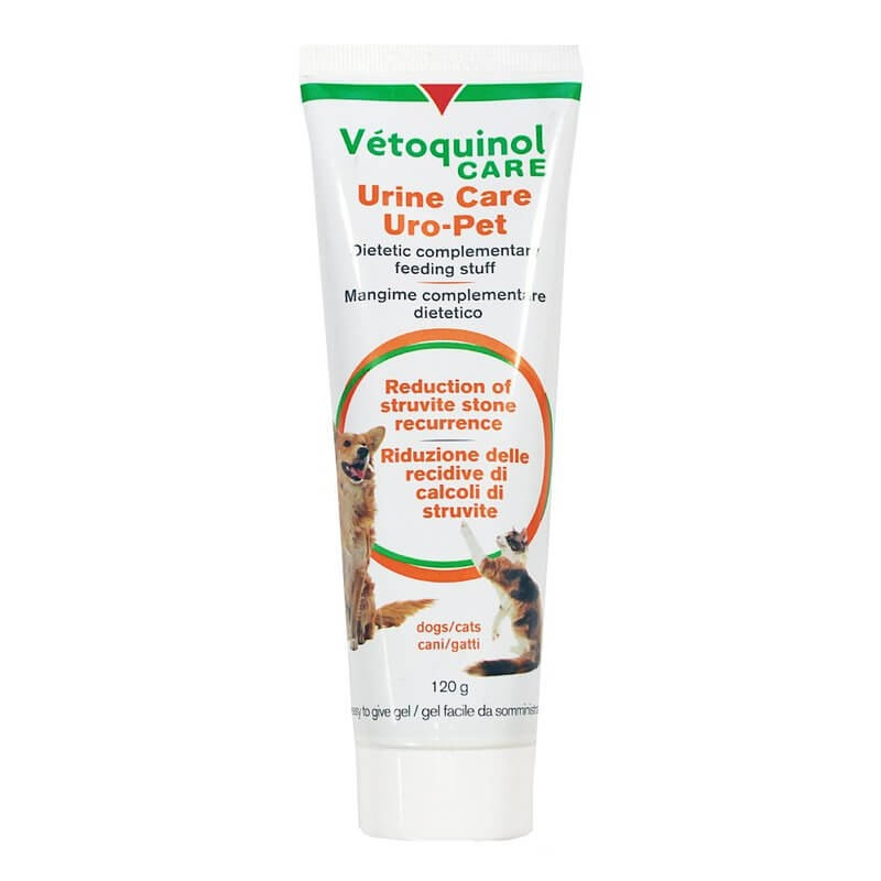 URO-PET Pastă supliment alimentar pentru acidifierea urinei 120g 120 G