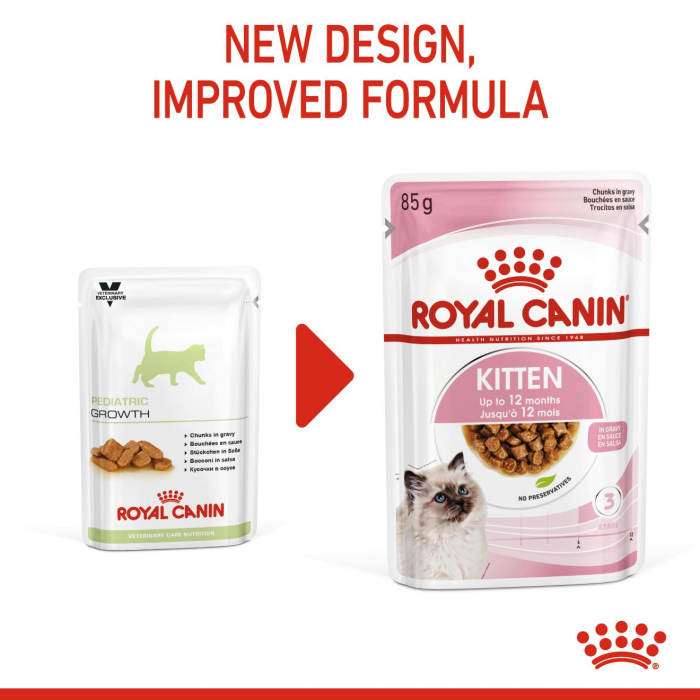Royal Canin Kitten hrana umeda pisica (in sos), 12 x 85 g [1]