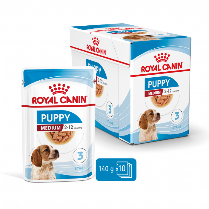 Royal Canin Medium Puppy hrana umeda caine junior (in sos) [10]