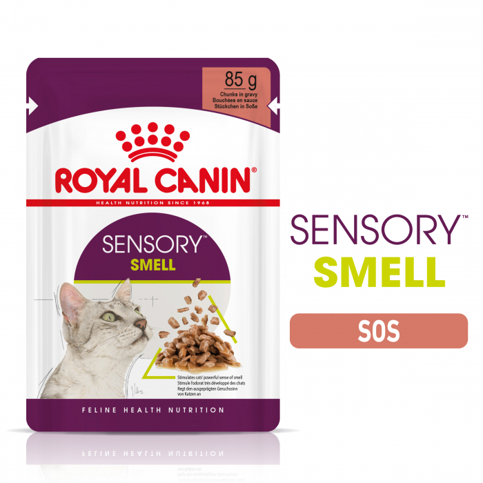 Royal Canin Sensory Smell, hrana umeda pisici, stimularea mirosului (in sos), 12 x 85 g [9]