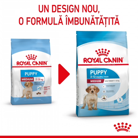 Royal Canin MEDIUM Puppy 1 Kg Hrana Uscata Caine [0]