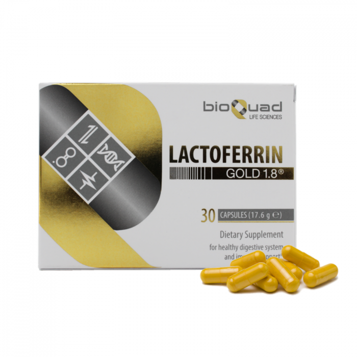 Lactoferrin Gold 1.8 BioQuad, Dr. Naidu, Phivita [2]