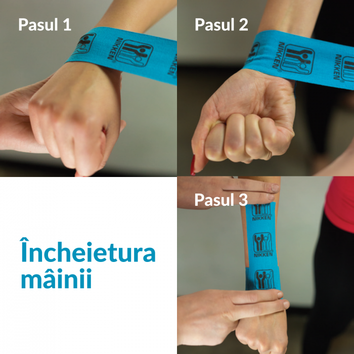 Bandă kinesiologică KenkoTherm® DUK™ (5 cm x 2.5 m) [5]