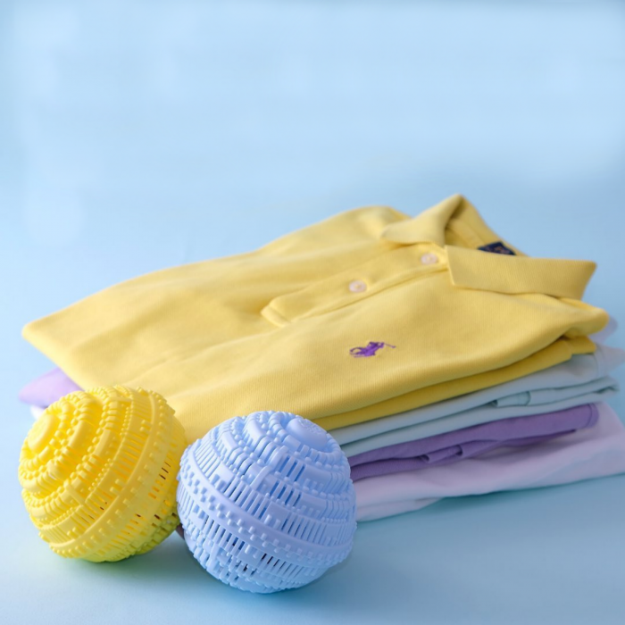 GreenBall Biocera, set 2 bile ecologice cu bioceramice pentru spălat rufe fără detergent, 1100 spălări [3]