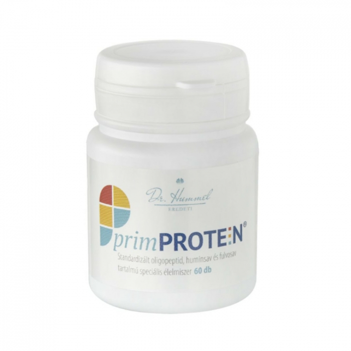 Dr. Hummel PrimPROTEIN® 60 capsule, conţine Humanofort™, accelerează capacitatea de regenerare celulară [3]