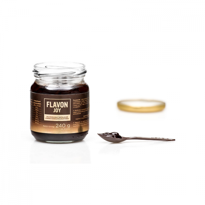 Flavon Joy 240 g, supliment alimentar antioxidant cu consistenţă de gel, formulă concentrată cu polifenoli, inulină şi beta-glucani [2]