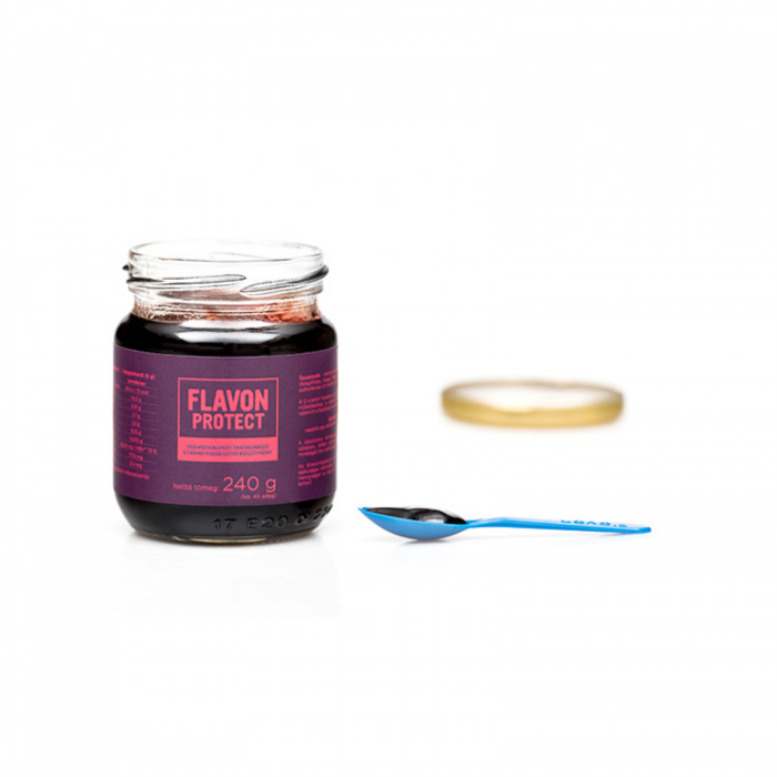 Flavon Protect 240 g, supliment alimentar antioxidant cu consistenţă de gel, formulă concentrată cu polifenoli, vitamina C şi inulină [3]