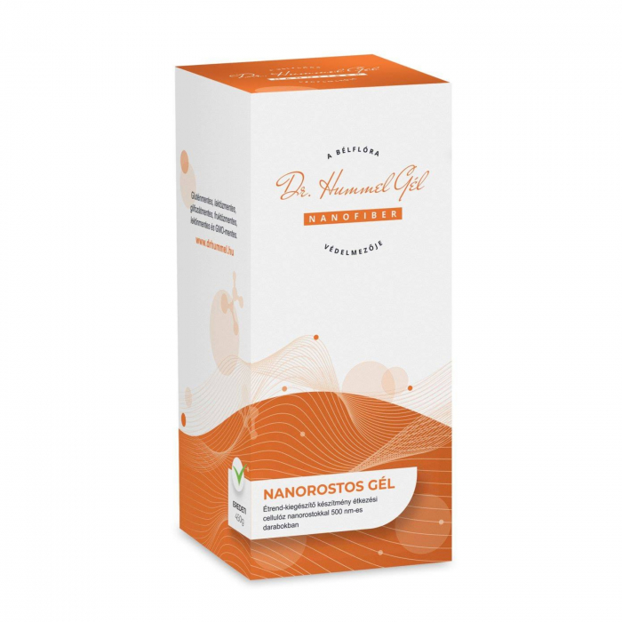 Gel cu nanofibre Dr. Hummel 450 g, conţine celuloză microbiană, protejează şi revigorează flora intestinală [4]