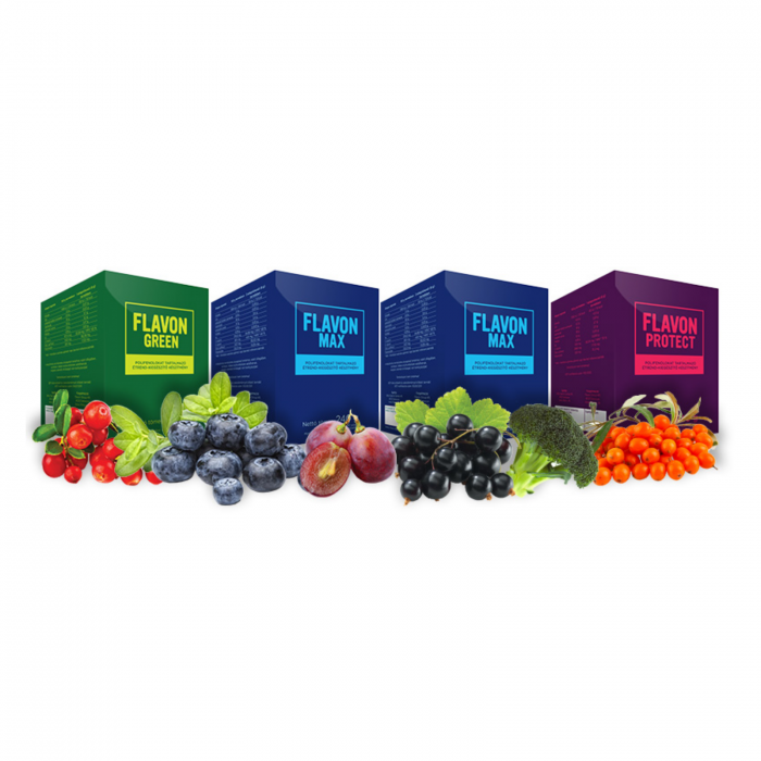 Pachet Flavon Start (2 borcane Flavon Max, 1 borcan Flavon Green, 1 borcan Protect) [2]