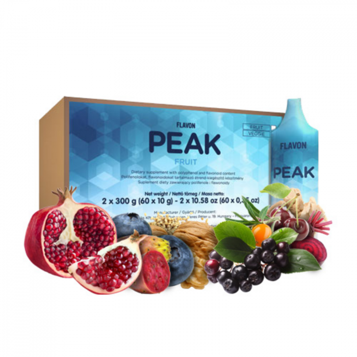 Pachet Flavon Peak Fruit (60 plicuri x 10 g) [1]