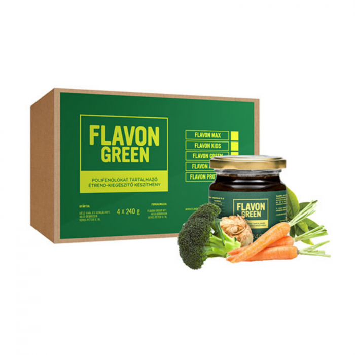 Pachet Flavon Green (4 borcane x 240 g) [1]