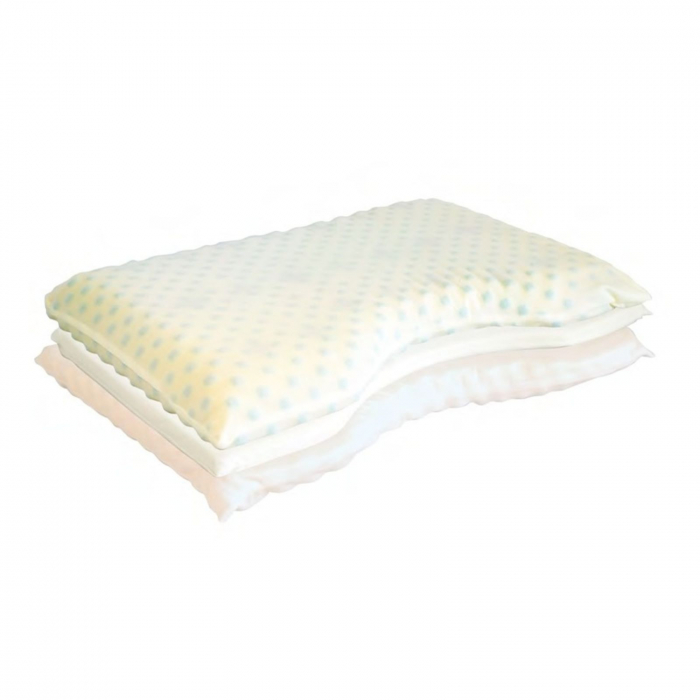 Pernă ortopedică Kenko Naturest® Makura, Nikken, cu noduli Rubberthane, magneţi, turmalină şi pulbere Shirasu [3]