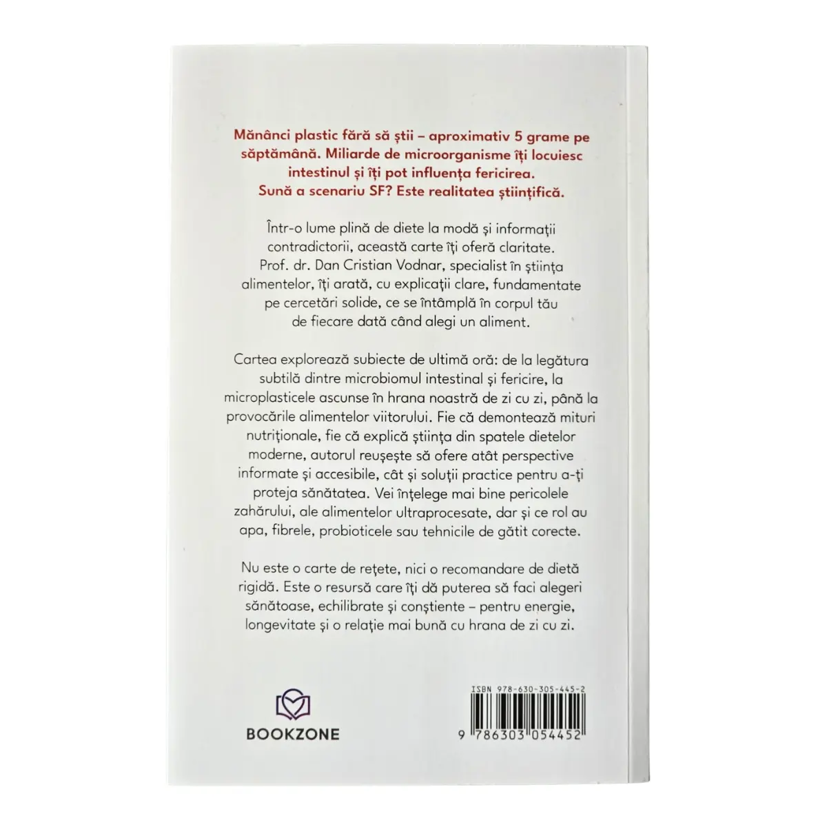 Adevarul din farfurie: cu ce ne hranim si cum ne afecteaza viata, Dan Cristian Vodnar, 2025 [1]
