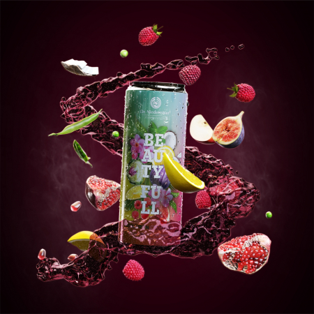 Beauty Full® 250 ml, Dr. Niedermaier, băutură răcoritoare antioxidantă, conţine un concentrat fermentat în cascadă, cofeină, acid hialuronic vegetal, gust de fructe de pădure [2]