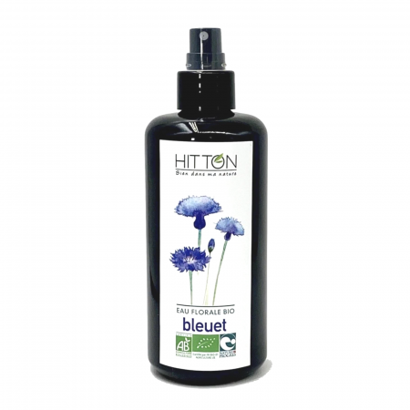 Îngrijire faţă - Hidrolat de albăstrele (Centaurea cyanus) ECO 200 ml, fără conservanţi, formulă concentrată - fabricat în Franţa