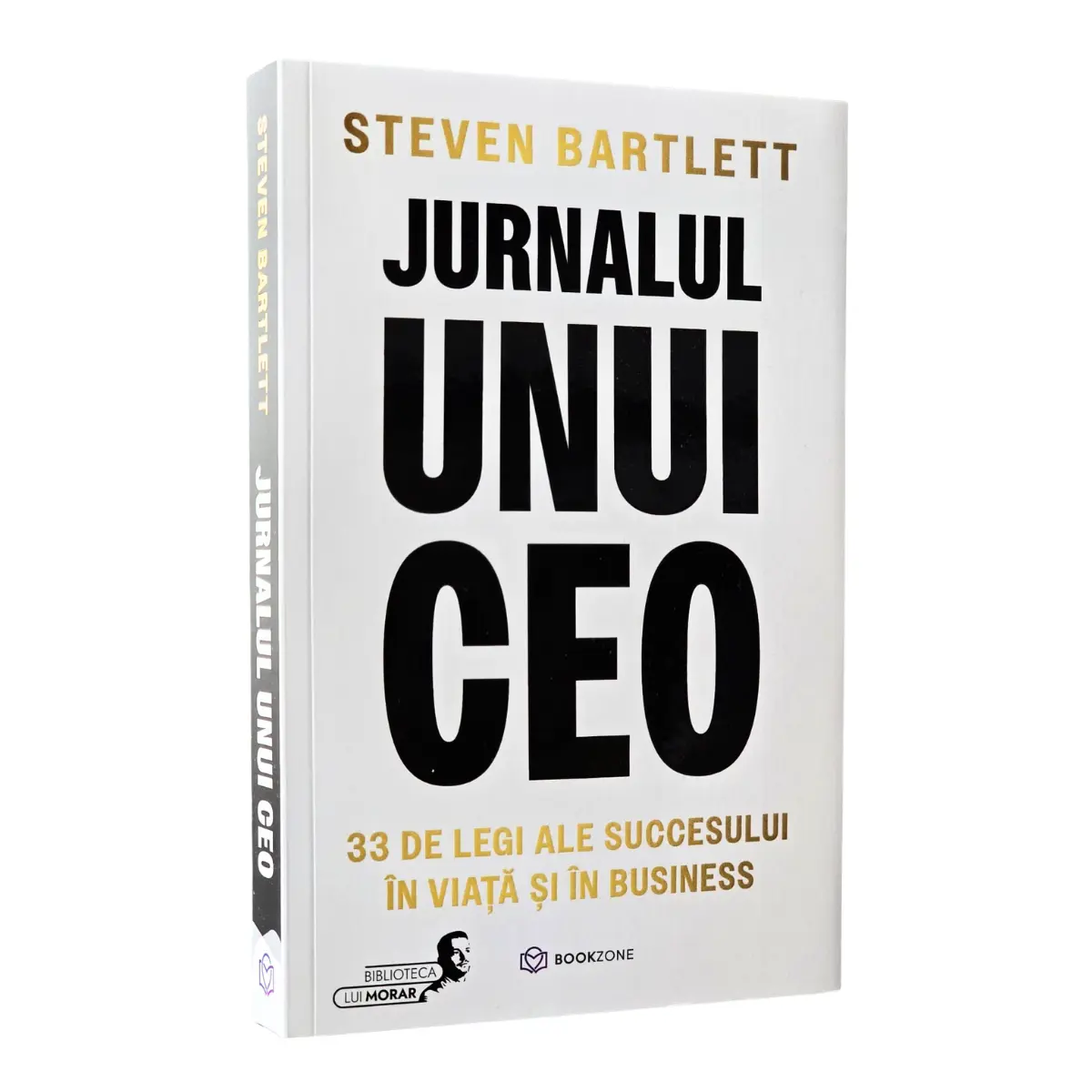 Cărţi dezvoltare personală - Jurnalul unui CEO: 33 de legi ale succesului in viata si in business, Steven Bartlett, editia I, 2024