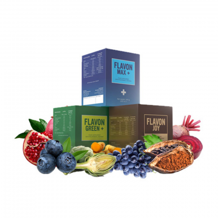 Pachete Flavon - Pachet Flavon Premium (1 borcan Flavon Max+, 1 borcan Flavon Green+, 1 borcan Flavon Joy)