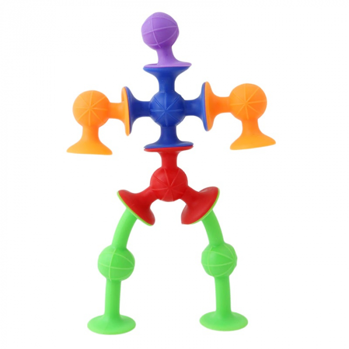 Stickeez Ventuze Super Gigant, Multicolor, 3 cm, + 6 luni [1]