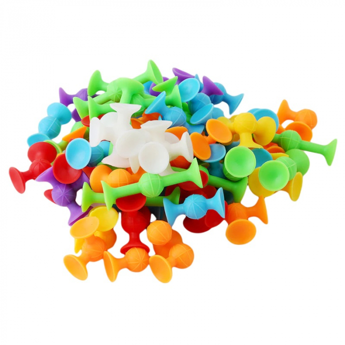 Stickeez Ventuze Super Gigant, Multicolor, 3 cm, + 6 luni [2]