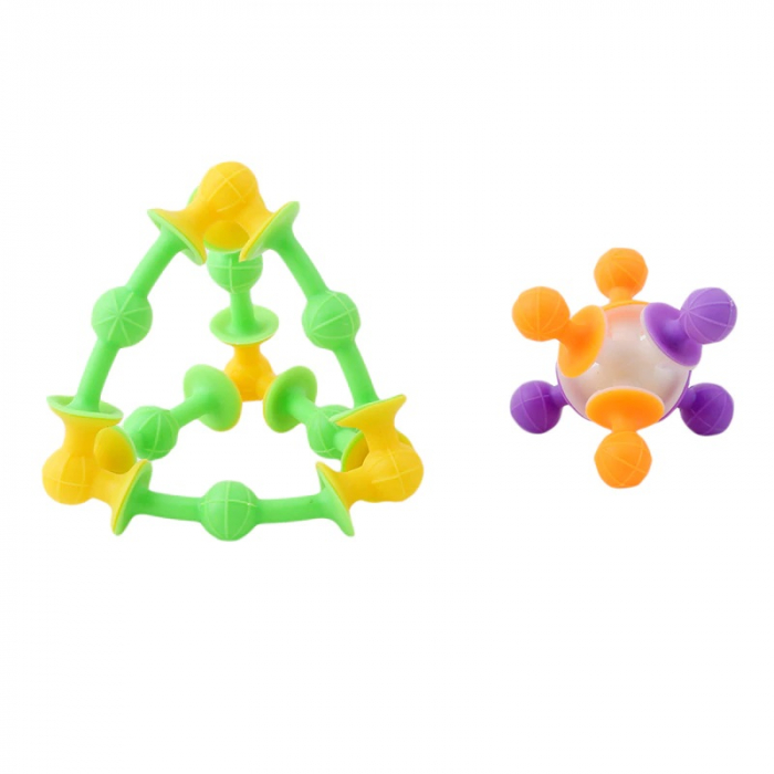 Stickeez Ventuze Super Gigant, Multicolor, 3 cm, + 6 luni [4]