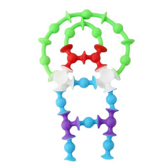 Stickeez Ventuze Super Gigant, Multicolor, 3 cm, + 6 luni [5]