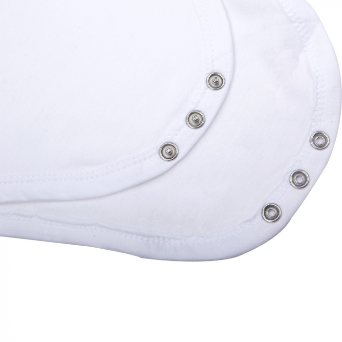 Body pentru Gemeni, 0-3 luni, Nou nascut, Newborn,  Body din Bumbac, Alb, 2 bucati [5]