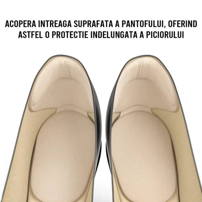 Set 2 branturi cu pernite pentru pantofi, negru [3]
