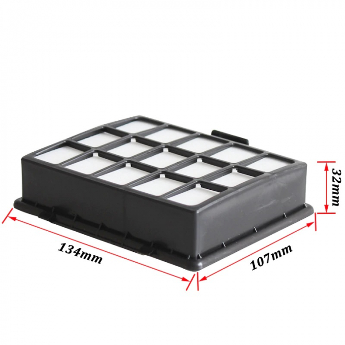 Kit filtre aspirator compatibil Samsung DJ97-00492A SC65/66/67/68 filtru + microfiltru + Filtru burete [3]