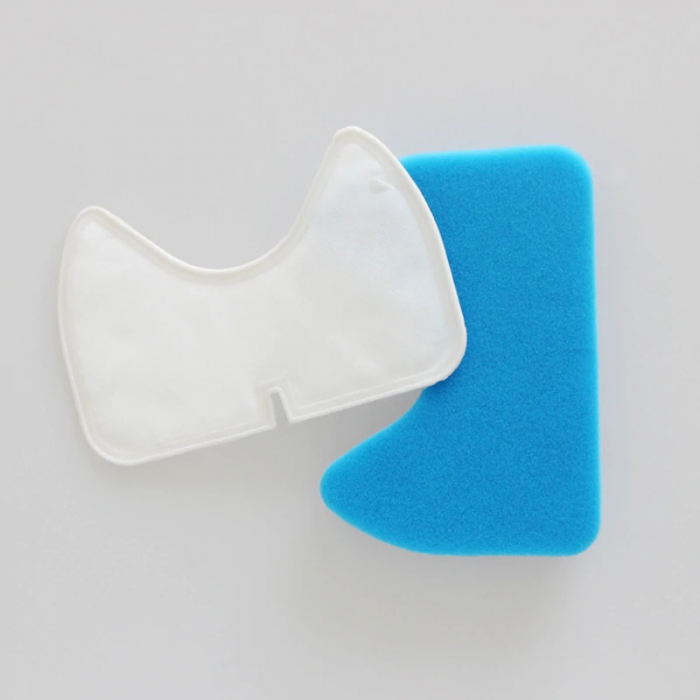 Kit filtre aspirator compatibil Samsung DJ97-00492A SC65/66/67/68 filtru + microfiltru + Filtru burete [4]