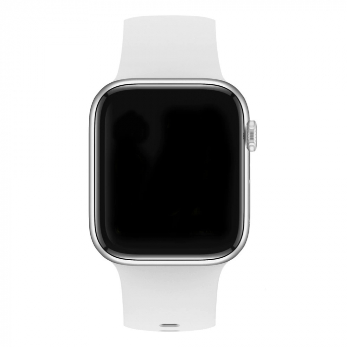Curea cu catarama compatibil Apple Watch 1 2 3 4 5 6 , Sport, Silicon, 38mm , Alb [3]