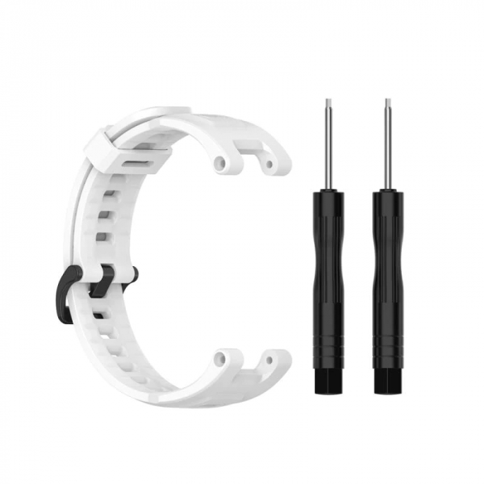 Bratara din silicon compatibil Amazfit T-REX - Alb [1]
