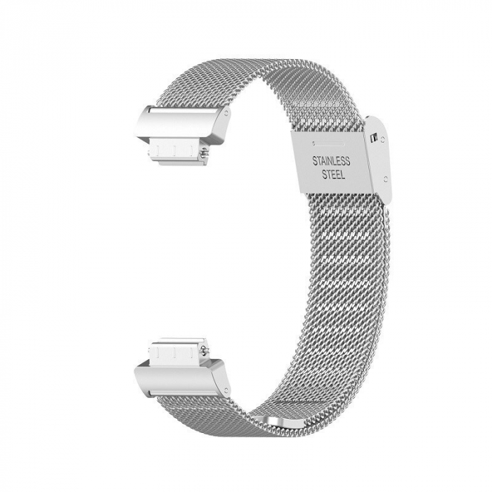 Bratara din otel inoxidabil compatibil Fitbit Inspire / HR - Argintiu - S, Quick Release [2]