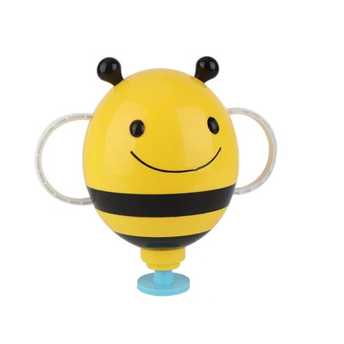 Fantana cu apa Albinuta Gigant jucarie de baie pentru bebe, Galbena 23 cm, +18 luni [1]