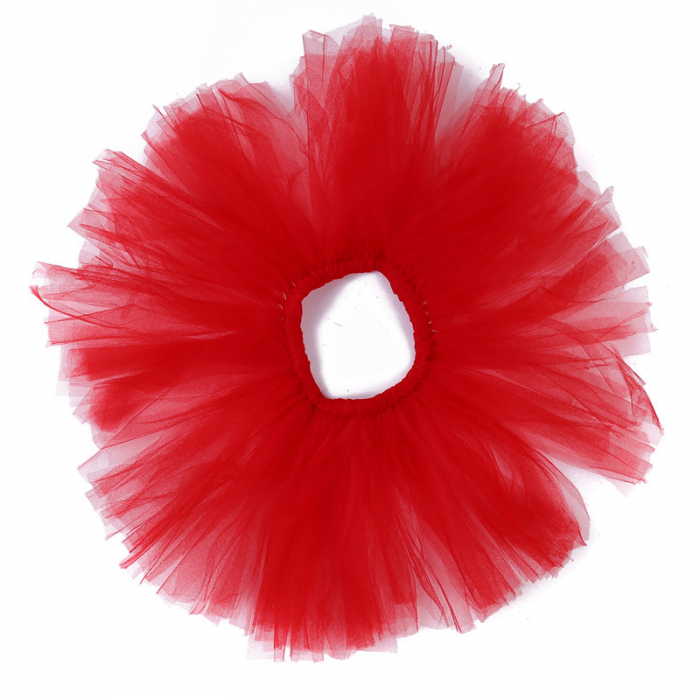 Fusta tutu si bentita, Costum sedinta foto, Roz inchis, 0-3 luni [2]