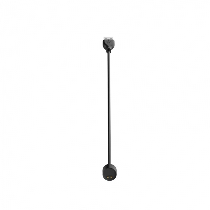 Cablu de incarcare cu magnet pentru bratara fitness xiaomi mi band 5 / Mi Band 6, USB, Negru [7]
